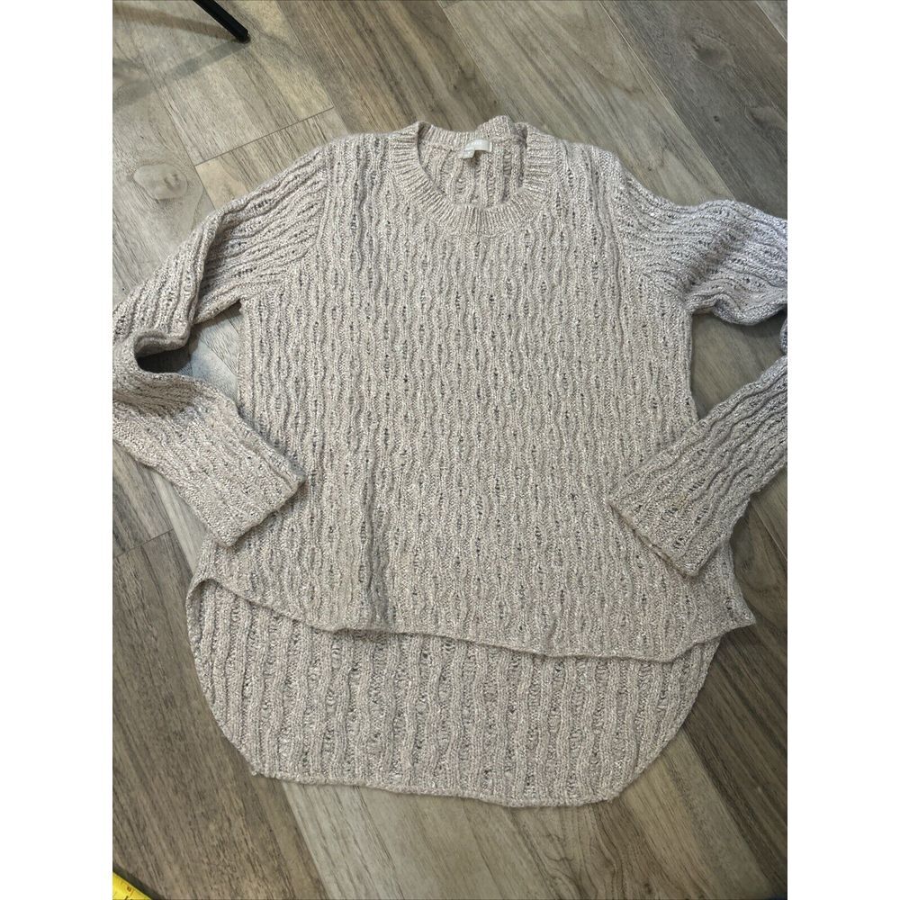 Joan Voss‎ Sweater High Low beige Med